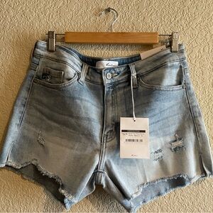 NWT KanCan Hazel High Waist Denim Shorts